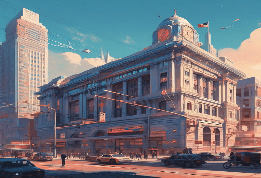 San Francisco Post Office in CyberPunk 2077